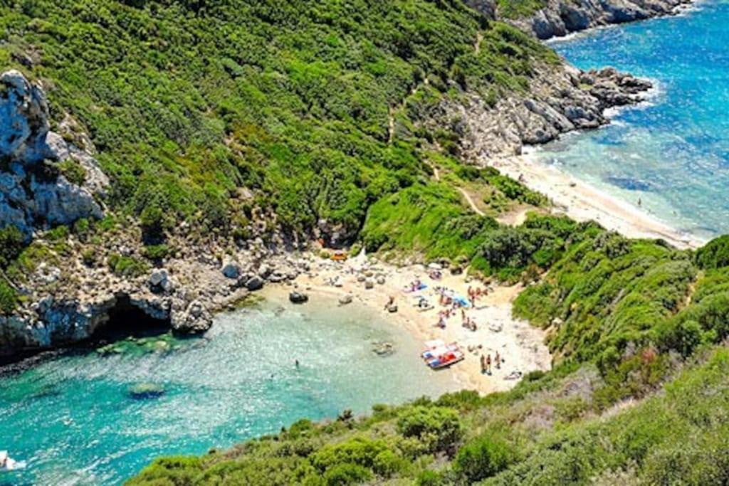 Nephiria'S Cozy Apt In Kerkira! Apartman Corfu  Kültér fotó